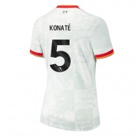 Liverpool Ibrahima Konate #5 Kolmaspaita Naiset 2024-25 Lyhythihainen